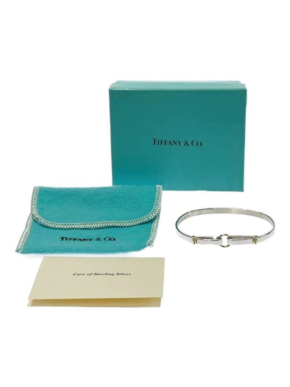 Tiffany & Co Silver Circle Hook Bracelet